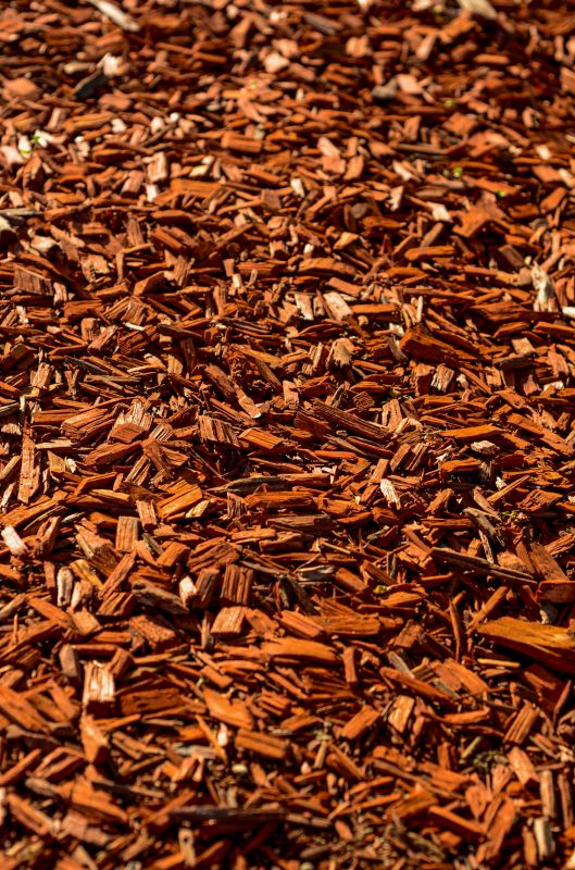 Cedar Mulch Spreading